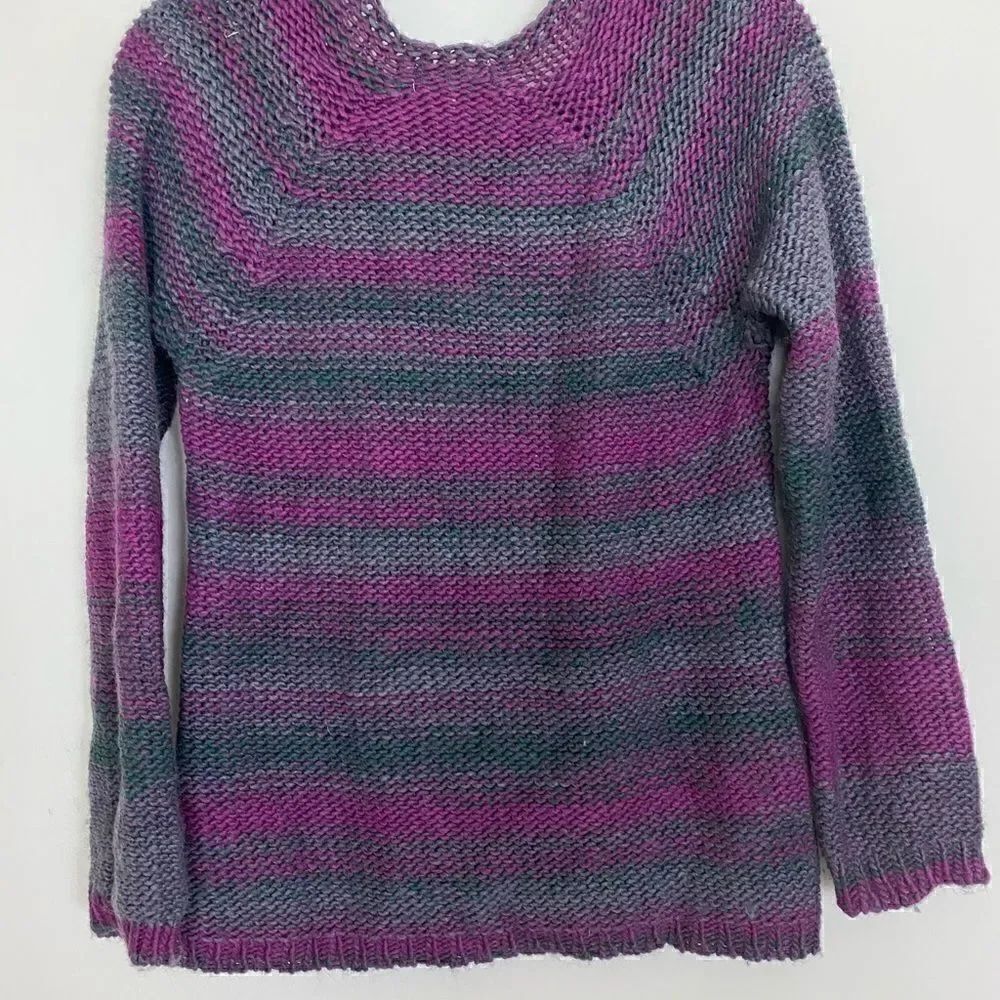 Lola’s Made In Italy | Wool Open Knit Sweater | S - Picture 8 of 9